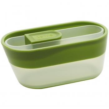 Lékué - Cuchara y taza medidoras, 12 x 2.9 x 2.3 cm, colo verde