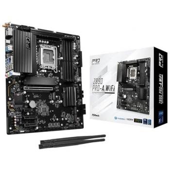 Placa Base ASRock Z890 Pro-A WiFi ATX, Chipset Z890, Socket LGA 1851, Soporte DDR5