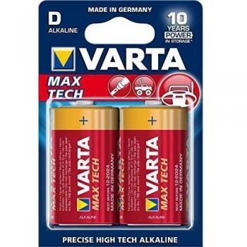 Varta - Max tech d, baterías, 2 unidades