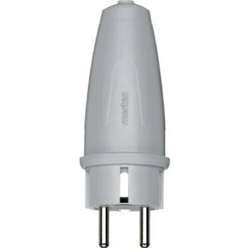 Merten PVC SCHUKO Plug Gray 16A AC 250V Model 125463