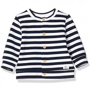 NAME IT Nbmtika LS Sweat Card UNB Suéter cárdigan, Dark Sapphire, 68 para Bebés