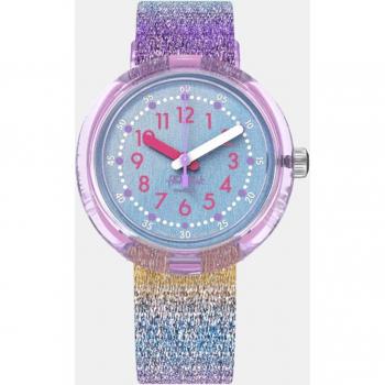 Reloj Flik Flak Shine in Rainbow FPNP128 Bio PET reciclado multicolor