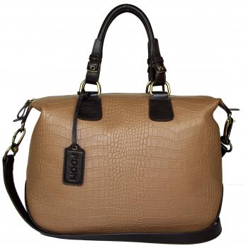 POON Switzerland Bolso asa de mano Marrón