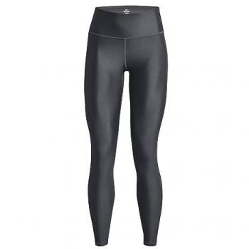 Under Armour Women's HeatGear Full-Length Branded Leggings - Dark Gray - Size S