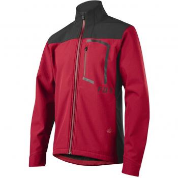 Fox Jacket Attack Fire Softshell, Dark Red, tamaño S