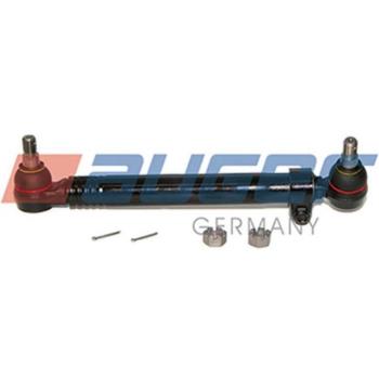 Manillar y barra de dirección AUGER 10863, características: diseño ergonómico, material de aluminio ligero, acabado anodizado para mayor durabilidad, compatible con bicicletas de montaña y carretera, diámetro de 31.8 mm, longitud de