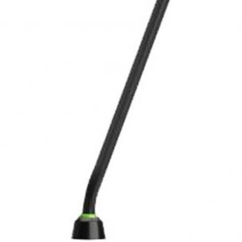 Shure MX415LP/N Microflex 15-Inch Modular Gooseneck Microphone Black No Preamp Without Cartridge Bi-Color LED Indicator