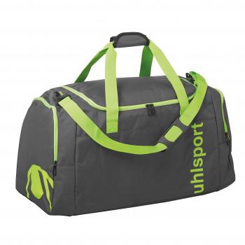 UHL 100425304 Essential 2.0 Sports Bolso de gimnasio, 45 cm, 75 litros, Anthracita/Fluo Verde