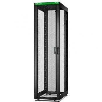 Rack Independiente APC Easy Rack 48U 600mm x 1000mm Negro con Techo, Ruedas, Pies y 4 Soportes, Sin Paneles Laterales ni Base