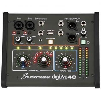 Studiomaster DigiLive 4C 4 Input Digital Mixer