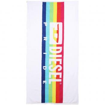 Diesel Unisex Toalla de Playa - Colección Pride, Toalla de baño, Beach Towel, Colores Arco Iris, 180x90 cm