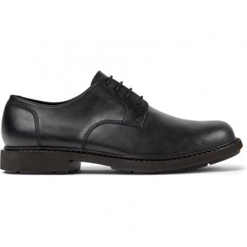 CAMPER Neuman Men's Formal Shoes in Black Smooth Leather, Size 44 (or Size 10.5)