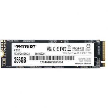 SSD Patriot Viper P320 M.2 PCIe Gen 3x4 NVMe 256GB 2.2GB/s
