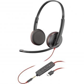 Auriculares POLY Blackwire C3225 Stereo USB-C