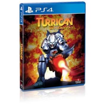 Turrican Anthology Vol. 1 - Juego para Consola Sony PlayStation 4 PS4, Import, incluye múltiples títulos de la serie Turrican, gráficos mejorados, soporte para trofeos y opciones de personalización de controles