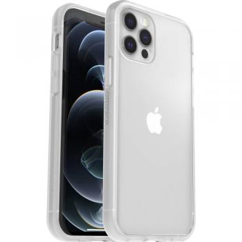 Funda Otterbox React Transparente + Protector de Pantalla Trusted para iPhone 12 y 12 Pro, Compatible con MagSafe, Anti-Impactos