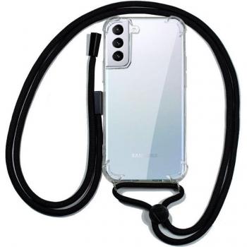 Funda Cool Transparente con Cordón para Samsung Galaxy S21 Plus