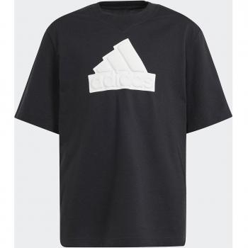 Camiseta adidas Future Icons Logo Infantil - Negro