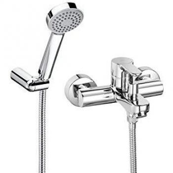 Roca A5A0109C02 Mezclador Baño-Ducha, Colección L20, Cromado