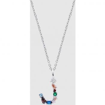 Collar Lotus Silver LP3635-1/J Rainbow