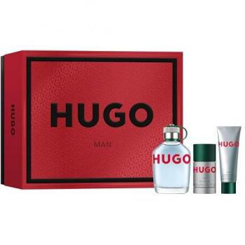 Estuche Hugo Boss Hugo Man Eau de Toilette 125 ml + Desodorante 75 ml + Gel de ducha 50 ml