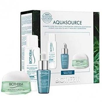 Cofre Biotherm Aquasource Hidratante para Pieles Normales a Mixtas (3 Unidades, 15ml)