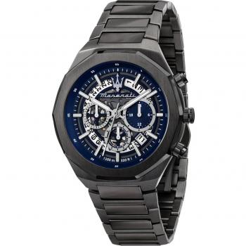 Reloj Maserati Stile Negro con esfera Azul - R8873642012
