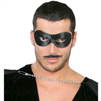 Guirca SL. - Máscara Negra Simple Zorro Bandito Robin, Color Negro, 12444