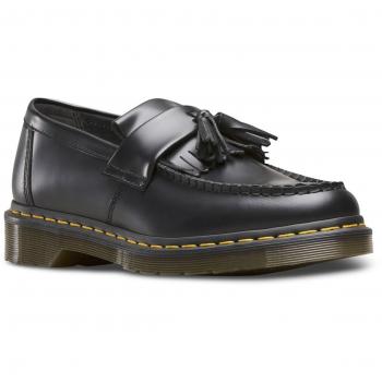 Dr. Martens Adrian Smooth Leather Loafers for Men, Black, Size 11 US (44 EU)