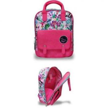 BOLSO MOCHILA JUVENIL FLORES CHIMOLA