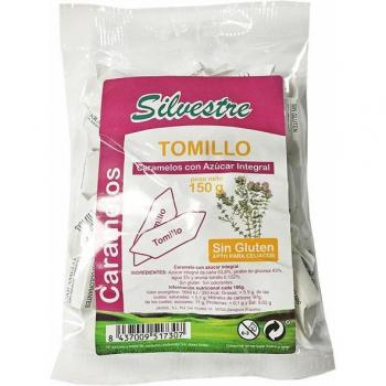 Caramelos de Tomillo Azúcar Caña Integral Silvestre 150g
