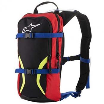 Alpinestars Iguana Hydration Backpack 6-10L Red/Blue/Yellow Fluorescent