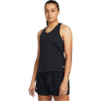 Under Armour Women's Launch Streaker Running Tank Top - Black - Size Medium