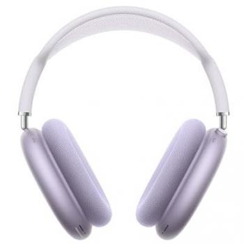Apple AirPods Max Auriculares inalámbricos de Diadema con cancelación Activa de Ruido, Modo de Sonido Ambiente, Audio Espacial Personalizado, Carga por USB-C, color Púrpura
