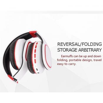 Auriculares Bluetooth Plegables con Cancelación de Ruido y Micrófono
