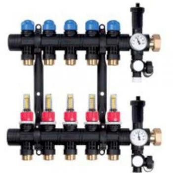 Kit Colector Compacto Plus 3+3 Salidas SRKC3 con Accesorios Estándar