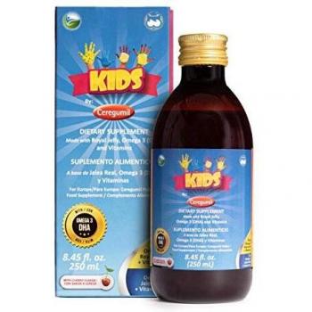 Ceregumil Kids Pekes, Solución Oral para Crecimiento y Rendimiento Mental, 250 ml