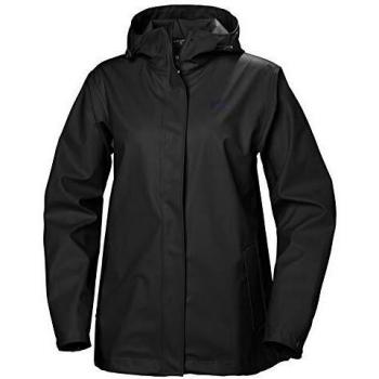 Helly Hansen Women's Moss Black Waterproof Rain Jacket Size M