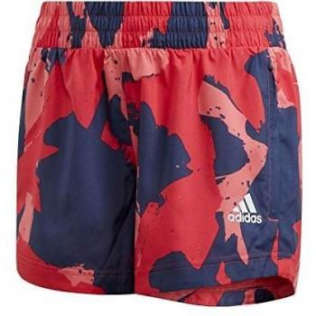 adidas Jg TR WV Short Pantalón Corto, Niñas, Panton/Rosbas/indtec, 140