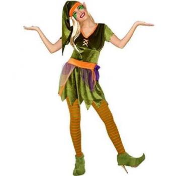 Disfraz para Adultos Duende Verde BB Carnival (4 Pcs) M/L