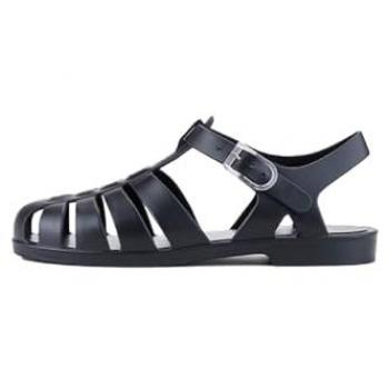Cangrejeras Igor Biarritz Mate para Mujer - Fabricadas en España - Cierre de Hebilla - Color Negro - Talla 36