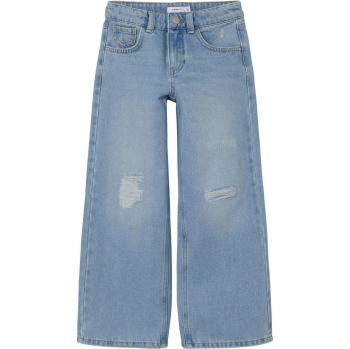 Name It Rose Wide Fit Light Blue Jeans for Girls