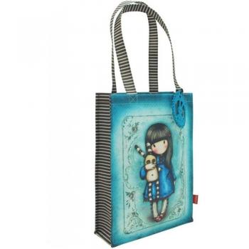 Santoro Gorjuss bolsa de la compra revestida «Hush Little Bunny»
