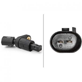 HELLA 6PU 009 106-181 Sensor, wheel speed - 12V - 2-pin connector