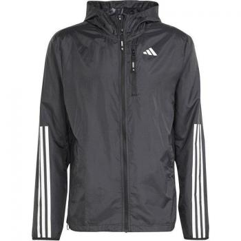 Chaqueta de running Adidas OTRE 3S para hombre en color negro (modelo IK4986)