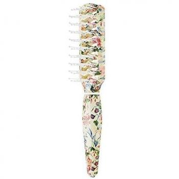 The Vintage Cosmetic Company, Vent Hair Brush Detangling Volumising Floral Design