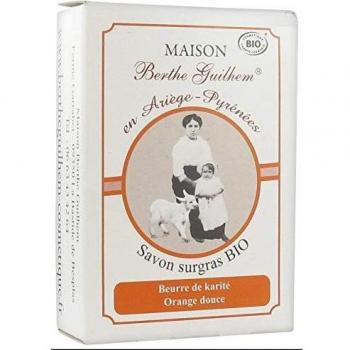 Jabón Surgras Bio de Manteca de Karité y Naranja Dulce 100g