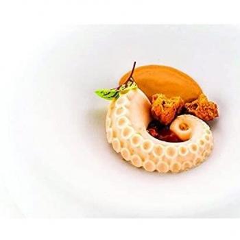 Molde de Silicona para Postres en Forma de Pulpo 20 Cavidades - Silikomart Professional