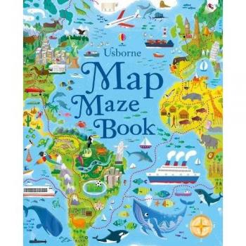 Libro de Laberintos en Mapas con Stickers