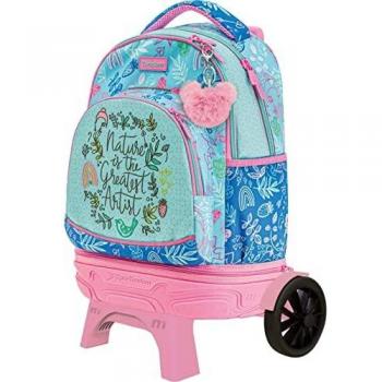 Mochila Carro Fijo Compact Desmontable Ruedas Grandes Tandem Nature